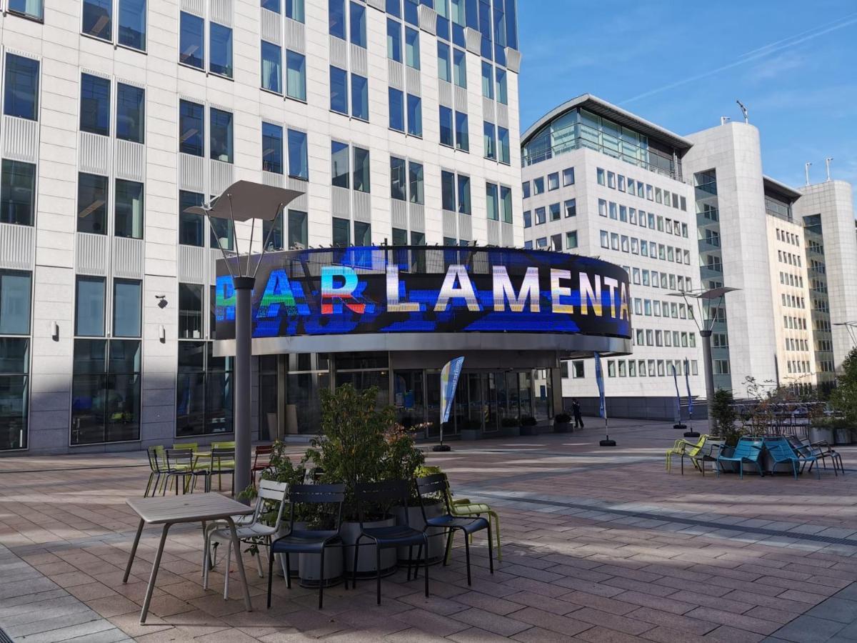 Design Europarlament Apartment With Private Terrace Brüssel Exterior foto